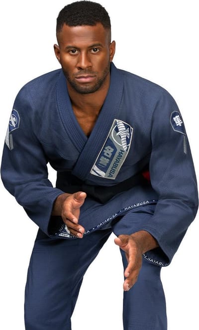 Hayabusa Ascend Lichtgewicht BJJ Jiu Jitsu Gi - Blauw - maat A2