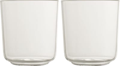 Gusta Fika - Waterglas - Waterglazen - ø8,6cm - set 2 stuks