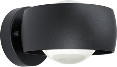 EGLO Treviolo 1 Wandlamp buiten - LED - 16 cm - Zwart