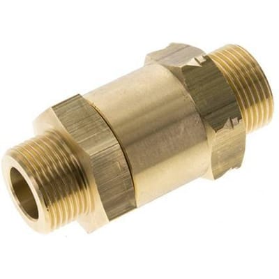 G 3/4'' Buitendraad Messing Terugslagklep 0.1-40 bar (1.45-580 psi)