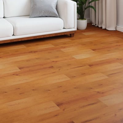 vidaXL - Laminaatvloer - Zand - Beige - 101 - x - 20 - x - 0,8 - cm - 5 - st - Bewerkt - hout