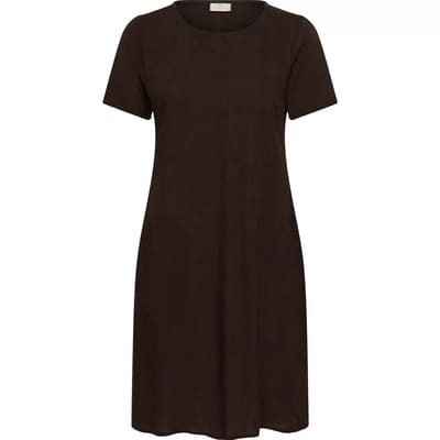 Kaffe KAmilia Dress Dames Jurk - Black Coffee