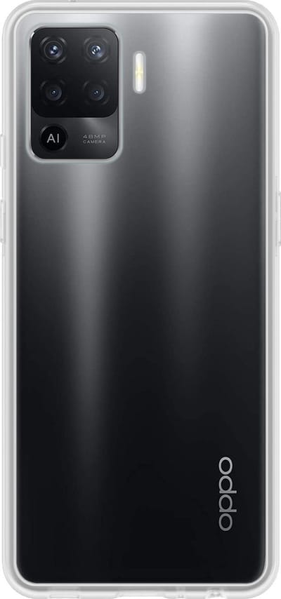 Hoes - Geschikt voor OPPO A94 - Sterk & Shockproof - Hoesje Cover - Siliconen Case - Transparant