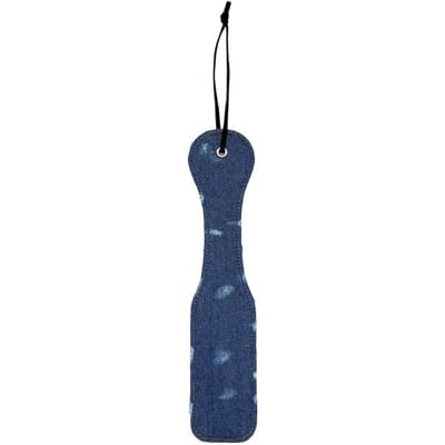 Ouch Denim Paddle - Ruwe denimstijl - Blauw