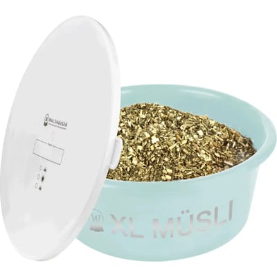 Muesli voerbak voor paarden met deksel Waldhausen XL