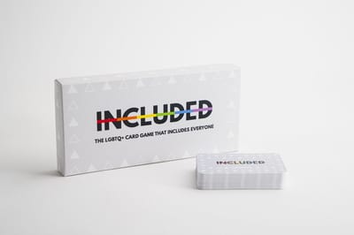 INCLUDED - LGBTQ+ Kaartspel - Queer Party Game - Conversation Starter - Pride Spel - Drankspel - 200 Vragen en 5 Categorieën!