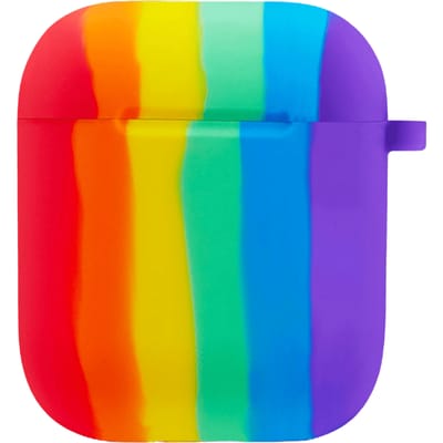 Mocaa AirPods 1/2 Beschermhoesje Regenboog Design Meerkleurig