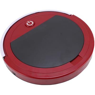 Robotstofzuiger en Dweil Combo 2800pa Slim Volautomatisch 3 in 1 Robotreiniger USB Opladen voor Dierenharen Harde Vloer black