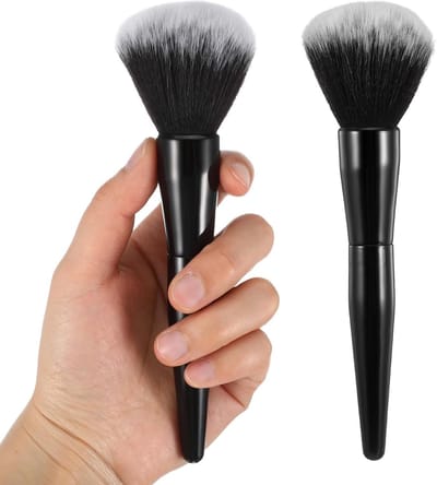 Grote Poederkwasten Set voor Foundation, Blush en Contour - Ideaal voor Make-up en Blending