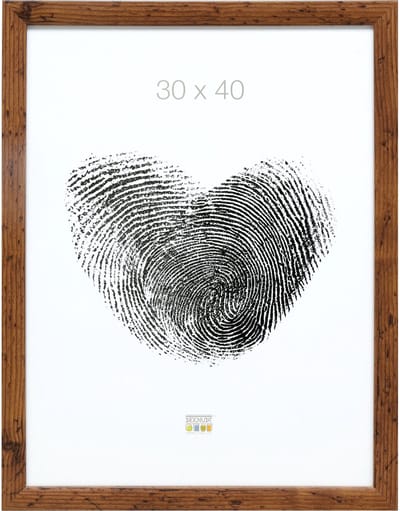 Deknudt Frames fotolijst S54SH9 - bruine houtkleur - hout - 30x40 cm