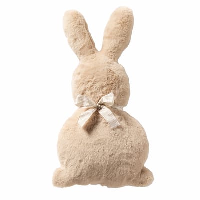BUNNY - sierkussen 44x25 cm - konijn - Sandshell - bruin