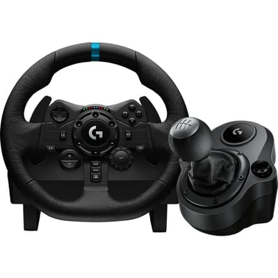 Logitech G923 TRUEFORCE PlayStation & PC + Driving Force Shifter