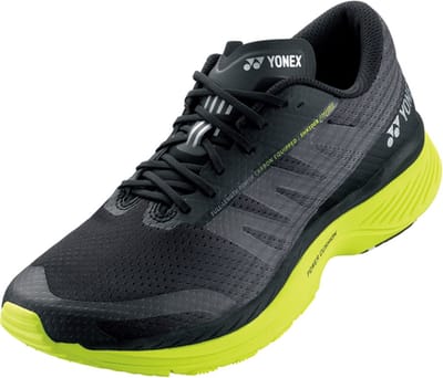 Yonex Saferun 100XM hardloopschoen - zwart/geel - maat 41