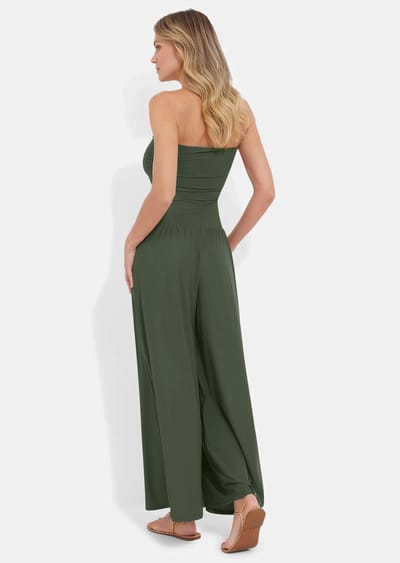 Multistyle jumpsuit - kaki - Gr. S van Goldner Fashion