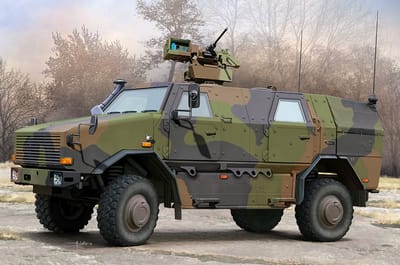 Trumpeter Modelbouwpakket Militaire voertuigen - 63524 ATF DINGO 2 GE A2.3. PatSi - Militair Voertuig Plastic - 1:35 - Modelbouw