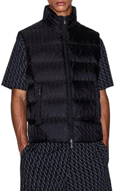 Armani Exchange Heren Bodywarmer Zwart XM001581-AF16628/UC001