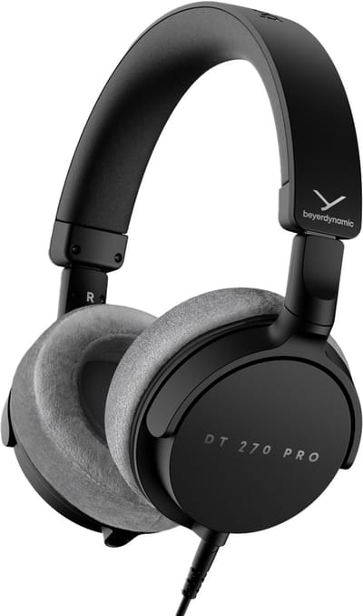 Beyerdynamic-DT 270 PRO - Wired Studio Headphones - Zwart