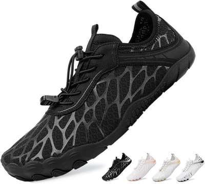 Thijox - Waterschoenen Heren Dames Uniseks Strandschoenen Aquaschoenen Barefoot Zwemschoenen Lichte Ademend Sneldrogende 36-46EU voor Strand en Activi