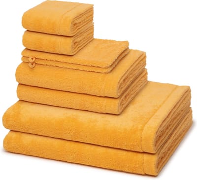 Cawö Sonstiges 2 X washandjes 2 X gasten- 2 X douche- 2 X handdoek - in set Lifestyle
