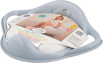 Kindertoiletbril met Antislip en Zachte Zitting – Walvis Motief Blauw