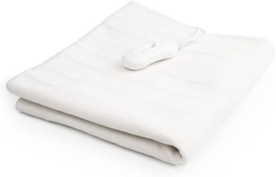 Elektrische deken - Verwarmde plaid - Warmte en comfort - 3 warmtestanden - 160x120 cm - Grijs