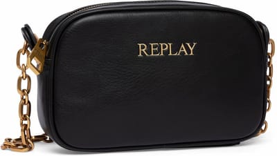 REPLAY Schoudertas Crossbody Bag Black Zwart