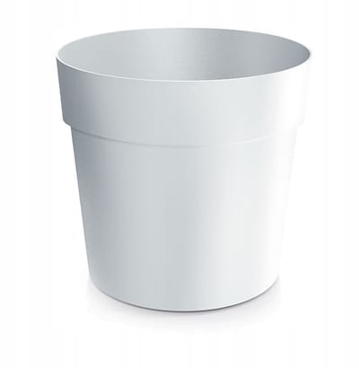 Prosperplast Grower - Bloempot - Wit - 13,9 cm - UV-bestendig