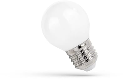 Spectrum LED Kogellamp E27 - 5.5W - 230V - 610 Lumen - 2700K Warm Wit - Ø45mm - Voor Tafellamp, Nachtlampje of Wandlamp