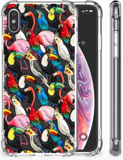 Apple iPhone X | Xs Case Anti-shock Birds