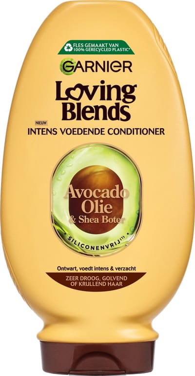 Garnier Loving Blends Conditioner Avocado Olie & Shea Boter Zeer Droog of Pluizig Haar - 250 ml