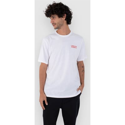 Hurley Throwback Fill T-Shirt wit
