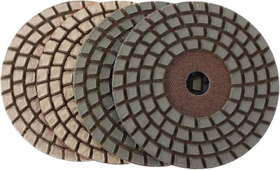 Polijstkussen Set - Diamant Pads - Steen Bewerken - Droog Polijsten - 4 Inch - Niet Gespecificeerd