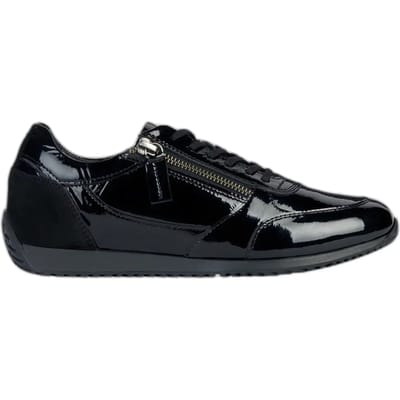 GEOX CALITHE DAMES Sneakers - ZWART - Maat 37