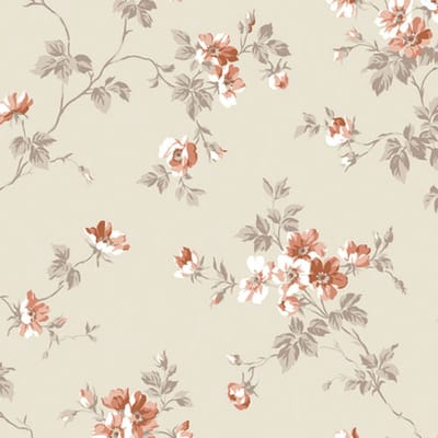 Duro Vliesbehang 387-06 - Hav & Land - Botanisch Koper - 53cm x 10.05m