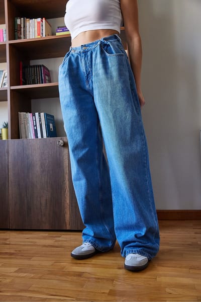 Relaxed Fit Wijde Jeansbroek