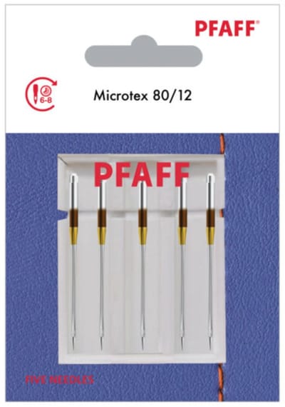 Pfaff Microtex 80 (5 stuks) Naalden