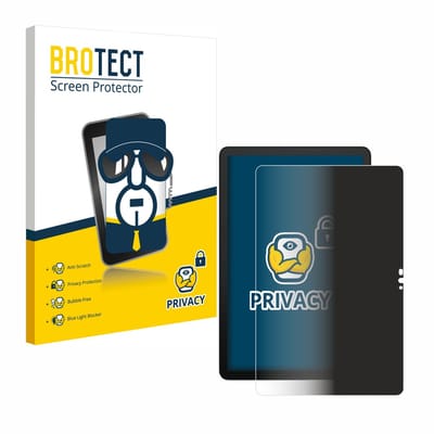 BROTECT - privacy screenprotector voor Telekom T Tablet 2 - Folie Beschermfolie Blauwlichtfilter