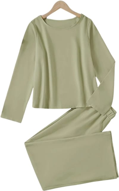 Livano Linnen Broek Dames - Zomerbroek - Volwassenen - Lange Broek - Pantalon - Strandbroek - Zomer - Ibiza Stijl - Lichtgroen - Maat S