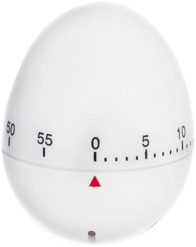 Orion Kitchen - Keukentimer - Mechanisch - In Eier-vorm - Met Geluidssignaal