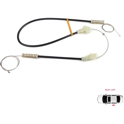 BWR5128 MANUEL Kit de réparation de régulateur de lève-vitre Arrière Gauche pour Land Rover Freelander MK1 L314 LN 1997-2006 3/5 Portes ALR8179