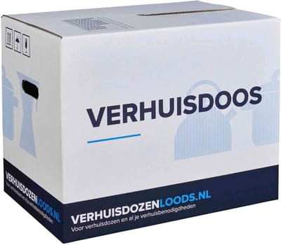 Verhuisdozen Set - Stevige Opslagdozen - Veilig Verhuizen - Autolock Zelfsluitend - 57 Liter Inhoud - Bruin