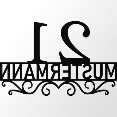 Deurbord Aluminium - Naamplaat Huis - Personaliseren Woning - Duurzaam Composiet - 30 cm - Zwart