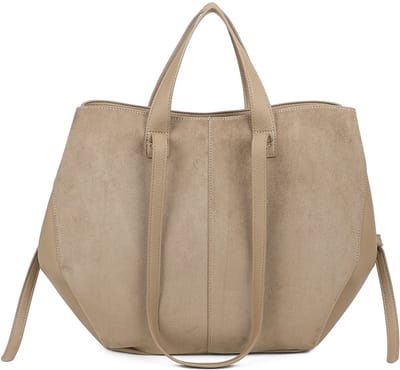 Gallantry® Dames Handtas – Shopper Tas – Grote Schoudertas – Werk Tas met Rits – Ruime Dames Tas - Taupe