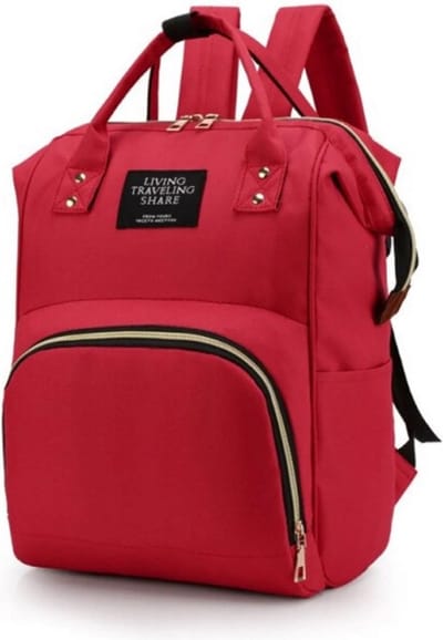 LTS / Living Traveling Share / Luierrugzak / Luiertas / Rood / Family Bag / Daddy Bag / Mommy her Bag / Babyshower / Cadeau / Baby