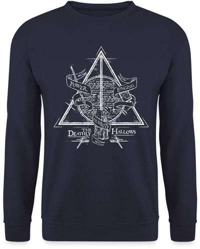 Harry Potter Deathly Hallows Sweater Heren