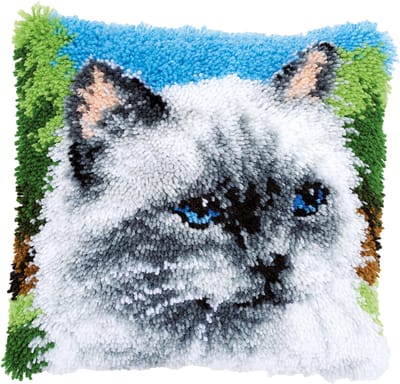 Vervaco - Knoopkussen kit - Ragdoll - PN-0146760 - Borduren - Borduurpakket - Borduurpakket volwassenen - Borduurpakket kind