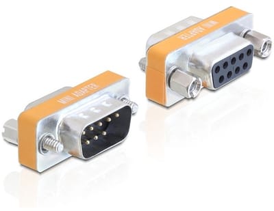 Delock - Sub-D 9 Nullmodem Gender changer