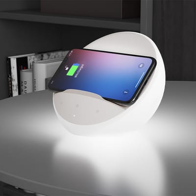 Nachtlamp Sfeer tafellamp LED telefoon opladen Dimbaar - Sfeer - Lees - Tafellamp