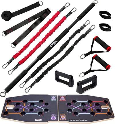 Multifunctioneel Push Up Board met Kleurcodering voor Borst, Armen en Rug Training