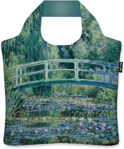 Ecozz tas Water - Lillies and the japanese bridge - Claude Monet - 46x41 cm